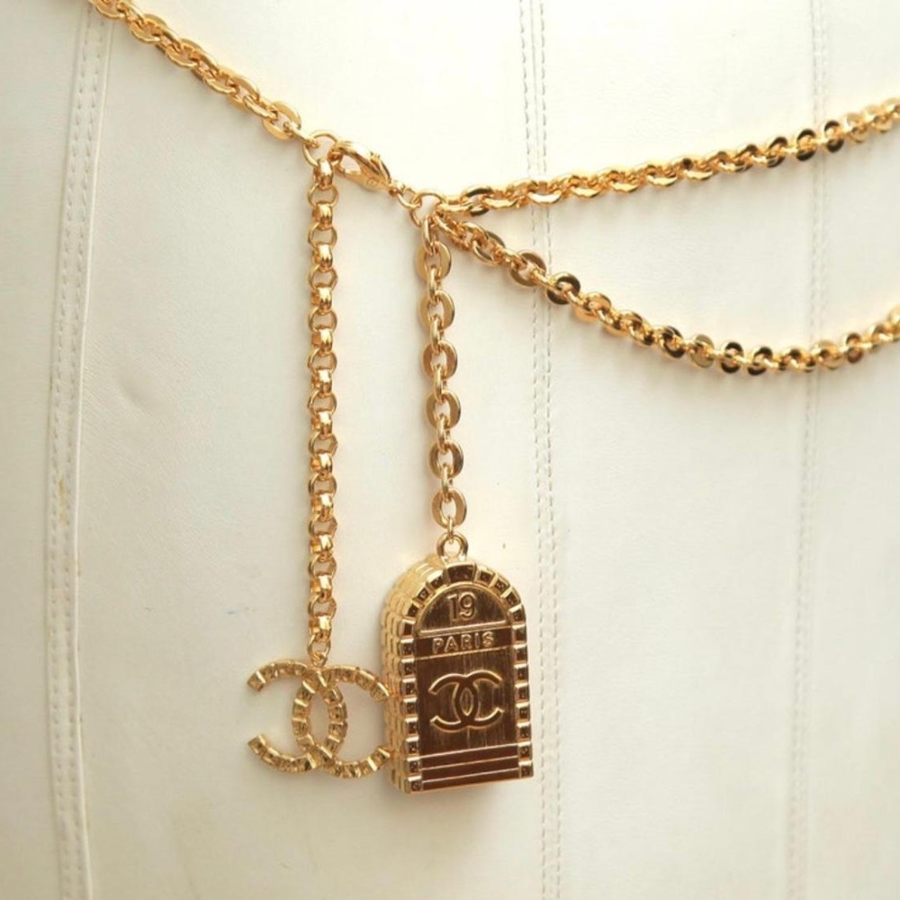 Chanel chain waist belt
